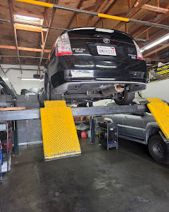Vehicle up for brake service